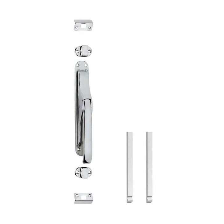 Intersteel set pomp-espagnolet incl. stangenset 2x125cm -, Doe-het-zelf en Verbouw, Hang- en Sluitwerk, Nieuw, Verzenden