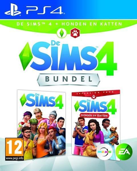 De Sims 4 + Honden en Katten Bundel PS4 Morgen in huis!, Spelcomputers en Games, Games | Sony PlayStation 4, 1 speler, Zo goed als nieuw