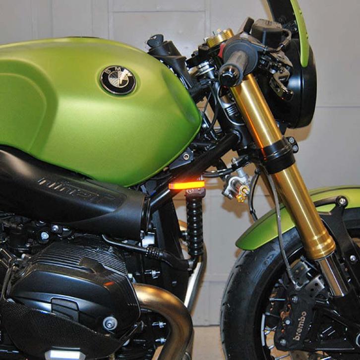 New Rage Cycles 14+ BMW R Nine T Front Turn Signals - R9T-FB, Auto-onderdelen, Verlichting, Ophalen of Verzenden