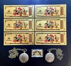 Verenigde Staten. Collection of 9 Gold Plated Banknotes ,, Nieuw