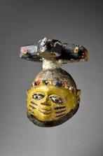 Mask - Yoruba - Nigeria - Gelede (Zonder Minimumprijs), Antiek en Kunst, Kunst | Niet-Westerse kunst