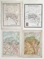 Nederland, Kaart - Provincie Groningen; Binet / H. Reding -, Boeken, Atlassen en Landkaarten, Nieuw