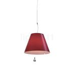 Luceplan Costanza Hanglamp, lampenkap rood - ø¸50 cm - tre, Verzenden, Nieuw