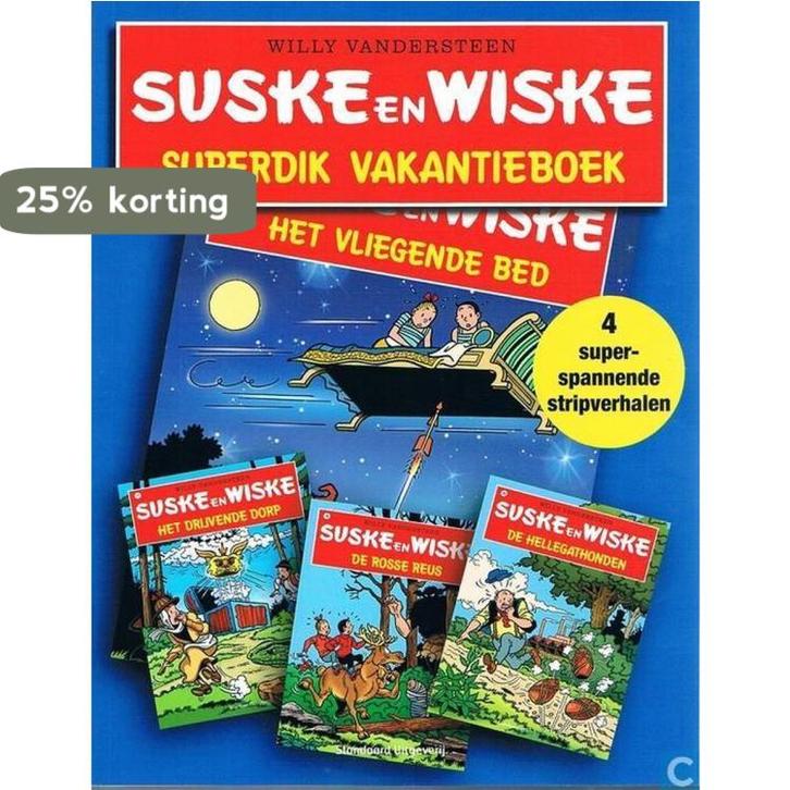 Suske en Wiske - Superdik vakantieboek - Lidl - 2010, Boeken, Overige Boeken, Gelezen, Verzenden