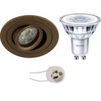 Voordeelset: LED Spot Set - Sigmi Luno Pro - GU10 Fitting -, Metaal of Aluminium, Nieuw, Ophalen of Verzenden, Led