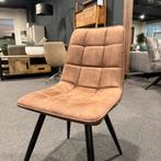 Eetkamerstoel Bistro | Microvezel Tanny | Industrieel, Huis en Inrichting, Stoelen, Overige kleuren, Modern | luxe | Compact | Industrieel