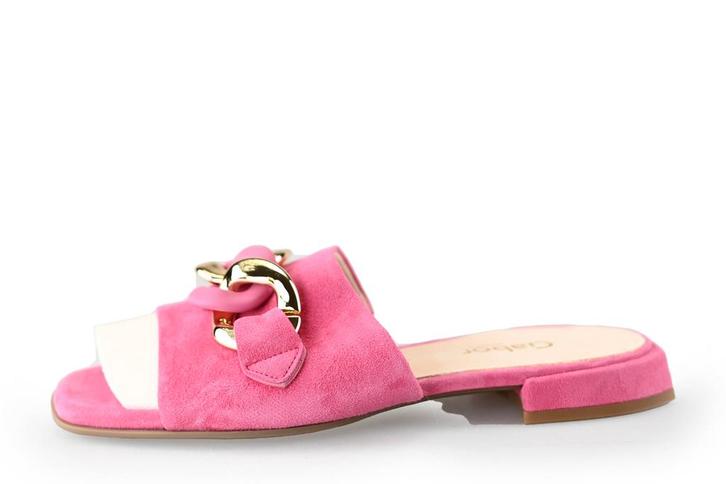 Gabor Slippers in maat 37½ Roze, Kleding | Dames, Schoenen, Overige kleuren, Zo goed als nieuw, Slippers, Verzenden