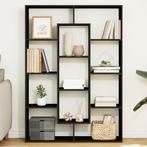 vidaXL Boekenkast 102x29x143 cm bewerkt hout zwart, Huis en Inrichting, Minder dan 50 cm, Verzenden, 75 cm of meer, 100 tot 150 cm