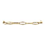 Gouden vintage closed for ever armband 14 krt, Sieraden, Tassen en Uiterlijk, Armbanden, Ophalen of Verzenden, Nieuw