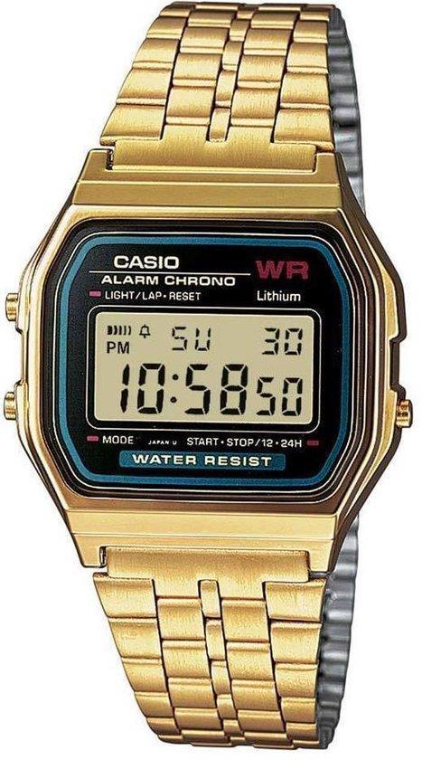 Casio Vintage Iconic A159WGEA-1EF Unisex Horloge 36,3 mm -, Sieraden, Tassen en Uiterlijk, Horloges | Dames, Verzenden
