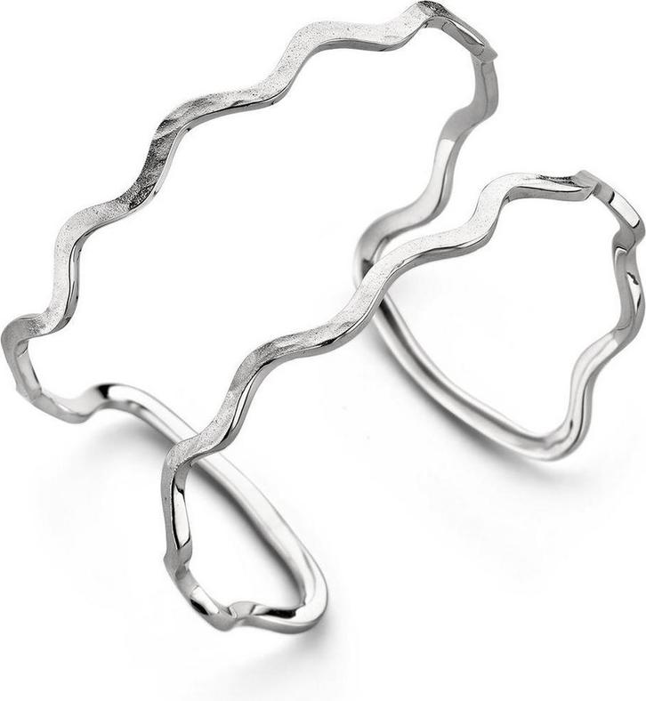 Casa Jewelry Bangle Etnic - Zilver, Sieraden, Tassen en Uiterlijk, Armbanden, Verzenden