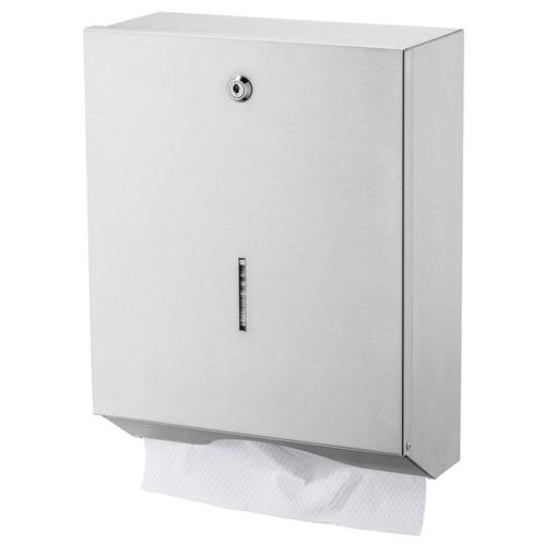 Handdoekdispenser | BasicLine | RVS | Papieren Handdoeken |, Zakelijke goederen, Horeca | Keukenapparatuur, Nieuw in verpakking