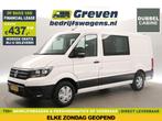 Volkswagen Crafter 2.0 TDI L3H2 140PK 3000KG Trekgew. €437pm, Auto's, Bestelauto's, Automaat, Volkswagen, Wit, Diesel
