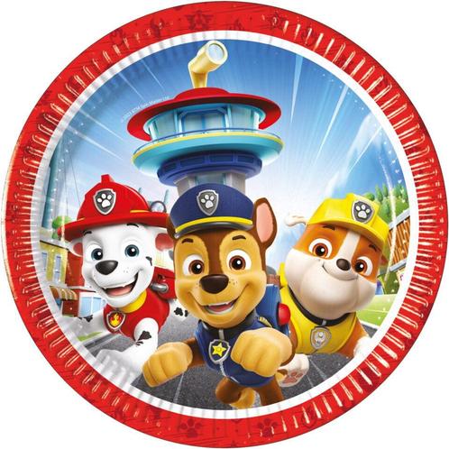 Paw Patrol Borden Rescue Heroes 20cm 8st, Hobby en Vrije tijd, Feestartikelen, Nieuw, Verzenden
