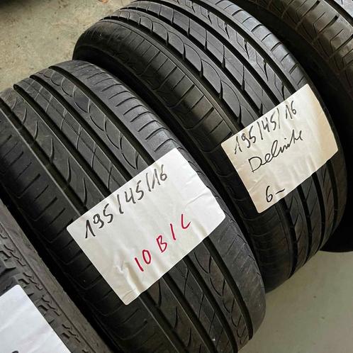 2 x Delinte 195-45-16 Zomerbanden 6mm, Auto-onderdelen, Banden en Velgen, 16 inch, Zomerbanden, 195 mm, Personenwagen, Gebruikt