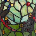 Tiffany tafellamp – Libelle – Ø 16,5 × H 21 cm (Art. 7176), Verzenden, Nieuw