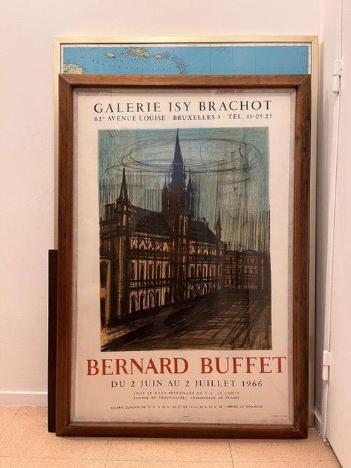 Bernard Buffet - Galerie Issy Brachot à Bruxelles Bernard, Antiek en Kunst, Kunst | Tekeningen en Foto's
