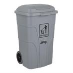 120Ltr Container Met Voetpedaal Grijs, Verzenden, Nieuw in verpakking