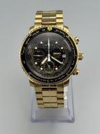 Seiko - Flightmaster - 7T62-0EB0 - Gold Plated - JDM - Pilot