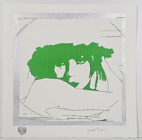 Giosetta Fioroni (1932) - Doppio liberty verde luminoso, Antiek en Kunst, Antiek | Overige Antiek