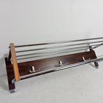 Kapstok - Aluminium, Beuken, gefineerd met palissander en