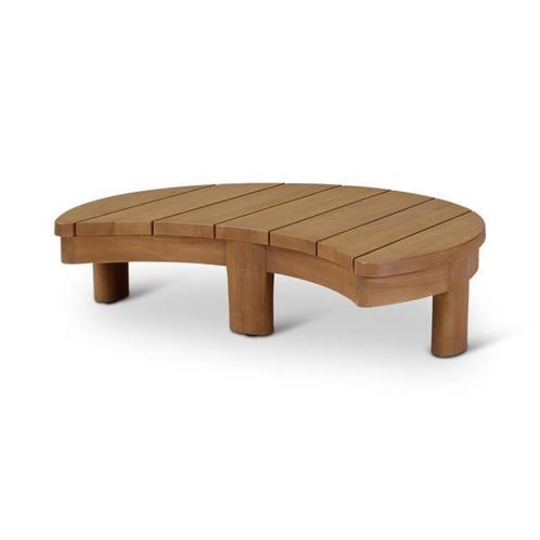 Salontafel Ambon | 90 x 70 cm | teak naturel, Tuin en Terras, Overige Tuin en Terras, Nieuw, Verzenden