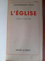 Louis-Ferdinand Céline - LEglise - Mea Culpa - La vie et