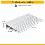 Drempelhulp - Oprijplaat rolstoel - Aluminium - 8,5 cm - COS, Verzenden, Zo goed als nieuw