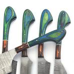 Black Smith - Keukenmes - Kitchen knife set - American Green, Antiek en Kunst
