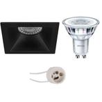 Voordeelset: LED Spot Set - Pragmi Pollon Pro - GU10 Fitting, Metaal of Aluminium, Nieuw, Ophalen of Verzenden, Led