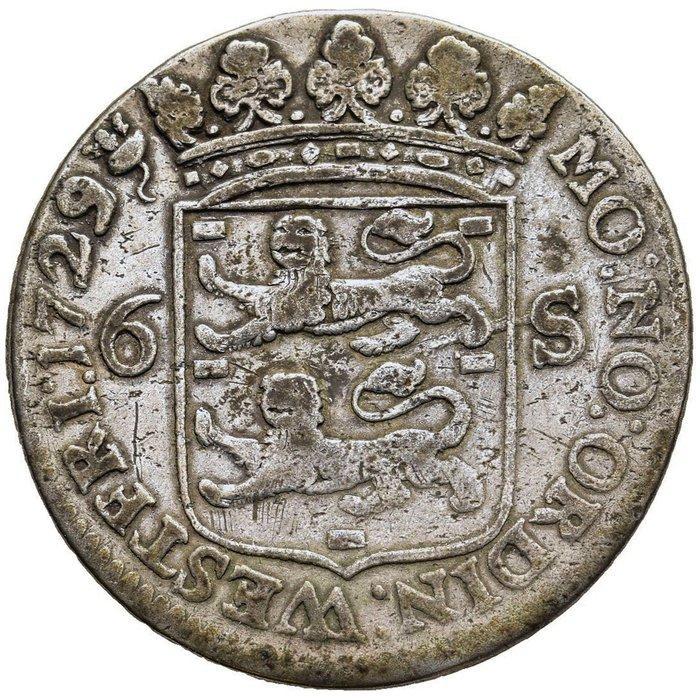 Nederland, West-Friesland Republic. Scheepjesschelling Hoorn, Postzegels en Munten, Munten | Nederland