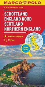 Wegenkaart - Landkaart Schotland, Northern England | Marco, Nieuw, Verzenden