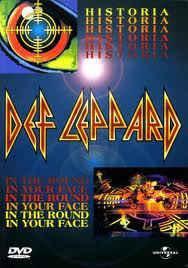 dvd - Def Leppard - Historia / In The Round In Your Face..., Cd's en Dvd's, Dvd's | Overige Dvd's, Zo goed als nieuw, Verzenden