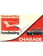 1983 DAIHATSU CHARADE INSTRUCTIEBOEKJE NEDERLANDS, Auto diversen, Handleidingen en Instructieboekjes