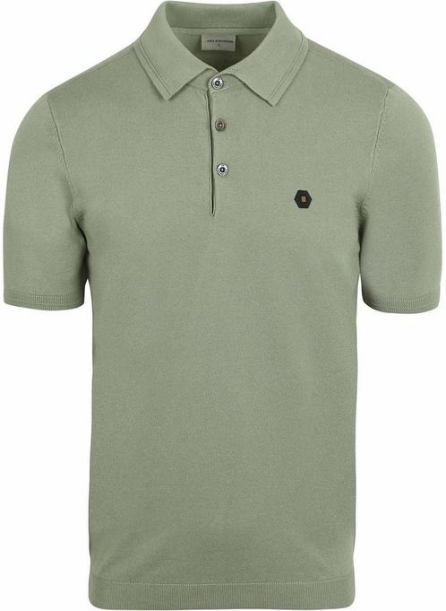 No Excess Knitted Poloshirt Groen maat XXL Heren, Kleding | Heren, Polo's, Groen, Nieuw, Overige maten, Verzenden