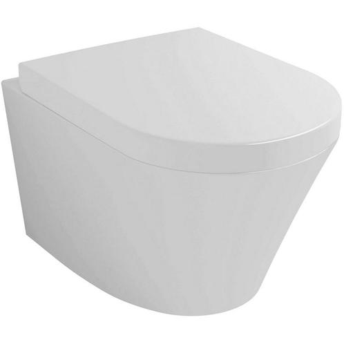 Wiesbaden Vesta Wandcloset met Vesta Toiletzitting -, Doe-het-zelf en Verbouw, Sanitair, Nieuw, Ophalen of Verzenden