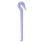 Fako Fashion - Elastiekmesje Paars - Elastiek - Mesje -, Verzenden, Nieuw