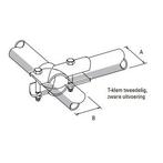 T-klem zware uitvoering 1,5 x 1,5