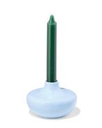 HEMA Kandelaar 10.8x7.5cm keramiek blauw, Huis en Inrichting, Woonaccessoires | Kandelaars en Kaarsen, Verzenden, Nieuw, Blauw