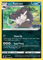 Alolan Raticate 042/078 Pokémon Go, Hobby en Vrije tijd, Verzamelkaartspellen | Pokémon, Ophalen of Verzenden, Nieuw, Losse kaart