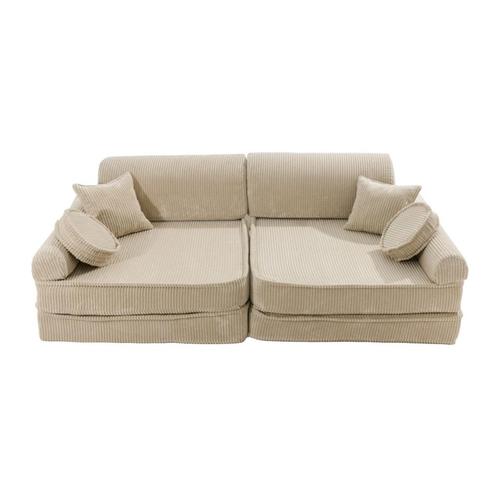 Modulaire kinder speelbank | Corduroy| Ecru (Kinderkamer), Kinderen en Baby's, Kinderkamer | Inrichting en Decoratie, Nieuw, Ophalen of Verzenden