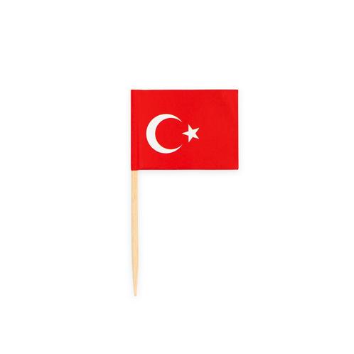 Cocktailprikkers Turkije 8cm 50st, Hobby en Vrije tijd, Feestartikelen, Nieuw, Verzenden