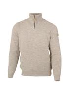 Ivanhoe trui NLS Elm Birch half zip - 100% zuivere ongeve..., Kleding | Heren, Truien en Vesten, Verzenden, Nieuw, Wit