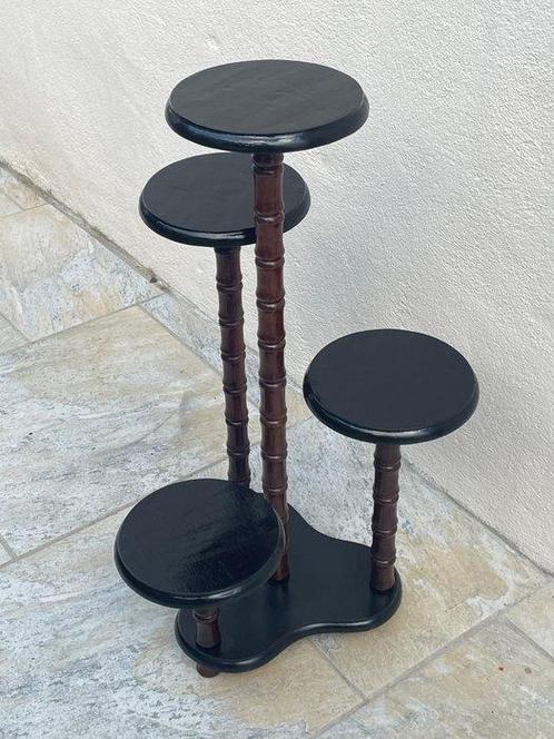 Plantentafel - Hout - Ontspan planten x4, Antiek en Kunst, Curiosa en Brocante