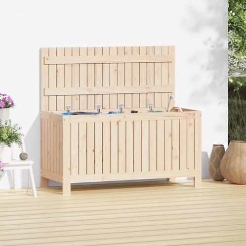 Tuinbox 115x49x60 cm massief grenenhout (Schuurtjes-Rekken), Tuin en Terras, Tuinhuizen, Nieuw, Verzenden