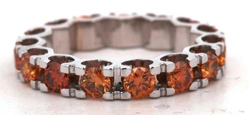 Eeuwigheidsring - 14 karaat Witgoud - 2.50ct. tw. Diamant, Sieraden, Tassen en Uiterlijk, Antieke sieraden