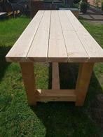 tuintafel op maat, Nieuw, Rechthoekig, Hout