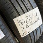 2 x Yokohama BluEarth 185-55-16 Zomerbanden 6mm, Gebruikt, 16 inch, Band(en), Personenwagen