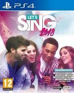 Lets Sing 2018 PS4 Garantie & morgen in huis!, Spelcomputers en Games, 3 spelers of meer, Ophalen of Verzenden, Zo goed als nieuw