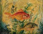 Georges Manzana Pissarro (1871-1961) - Les poissons, Antiek en Kunst, Kunst | Schilderijen | Klassiek